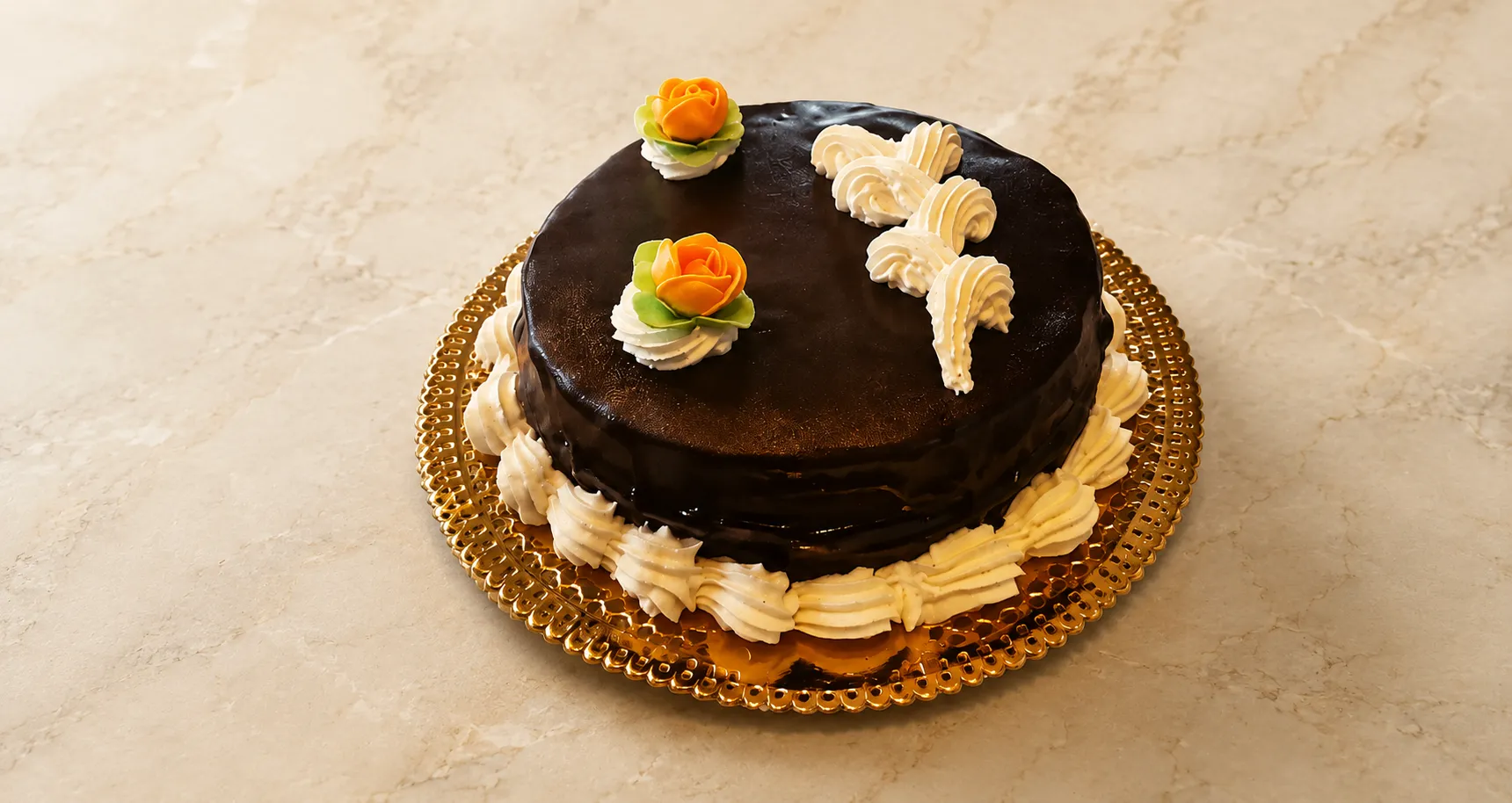 TARTA DE CHOCOLATE Y NATA